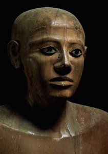 Estatua del Canciller Nakhti, de Asyut, Reino Medio temprano, c.1900 a.C. (detalle)